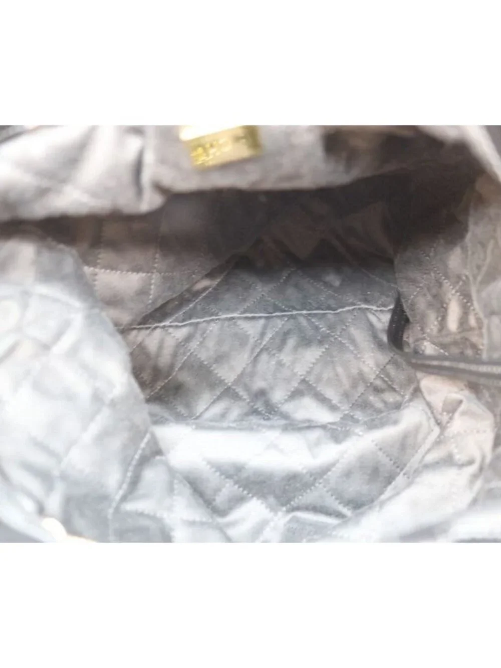 Chanel Black 22 Shiny Calf Small Backpack
